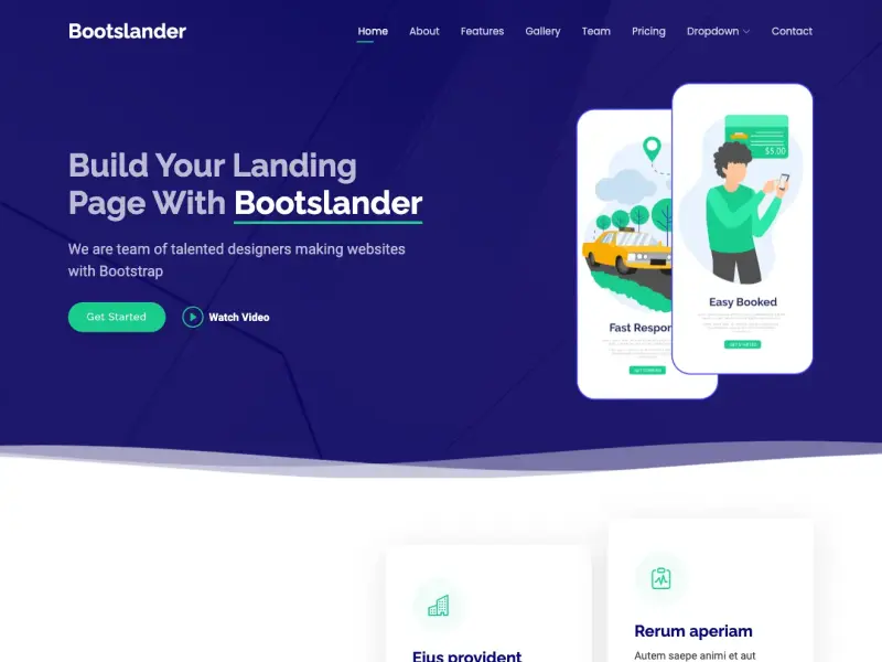 web page design templates