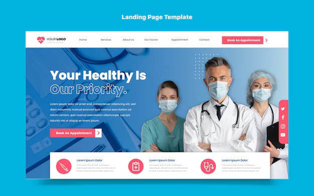 medical website design